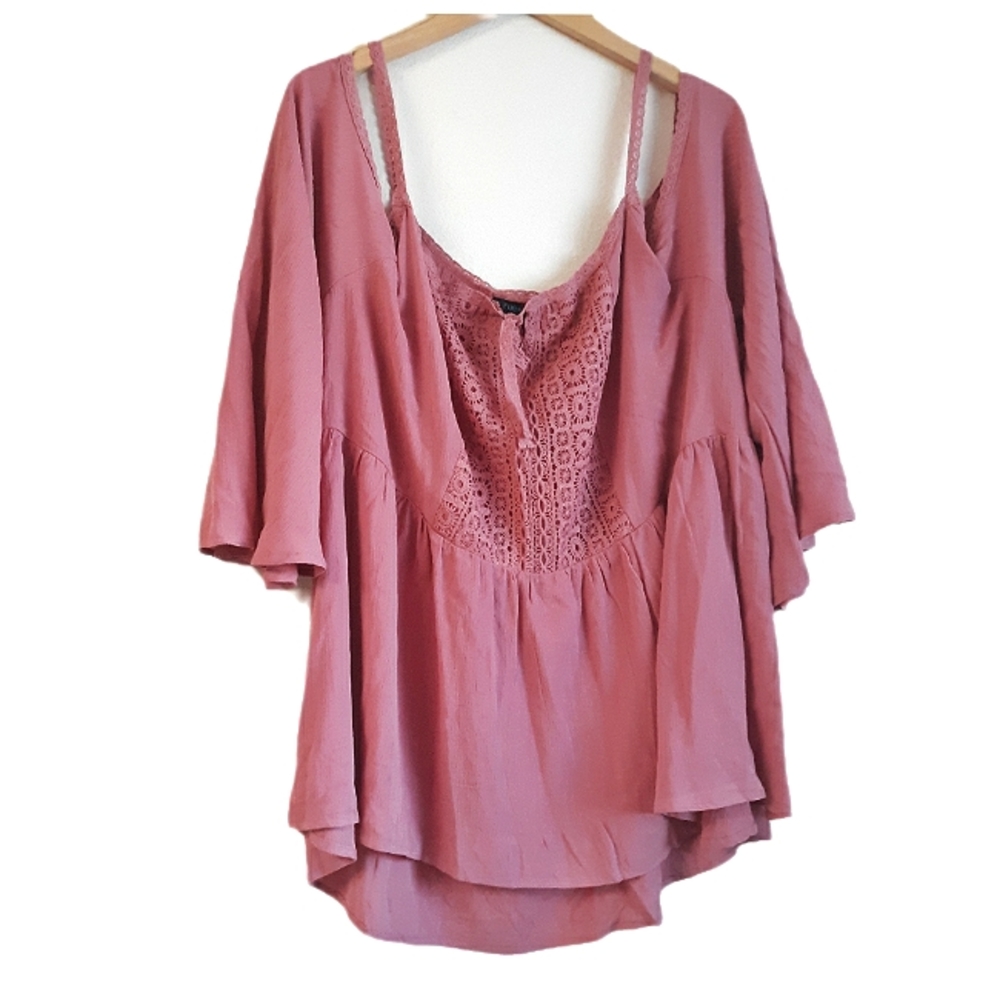 ⚡3/$10⚡[nwot] Off shoulder babydoll top